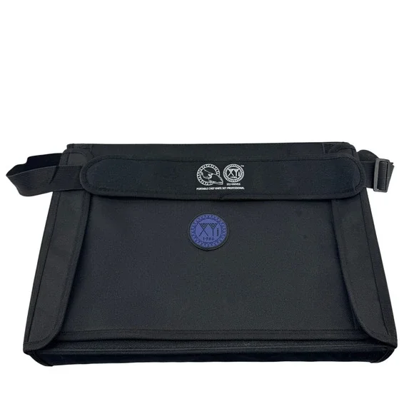 XYj Knives Chef Knife Bag Unisex Large Black Canvas Professional Roll Carrier