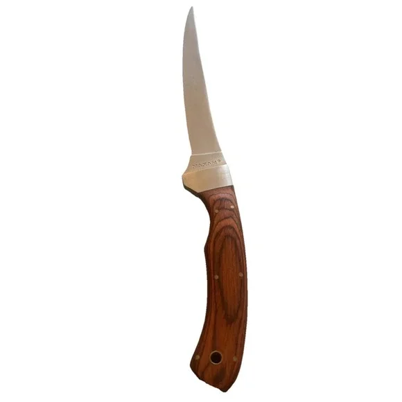 Vintage Maxam 7in Fish Filet Knife w/Sheath