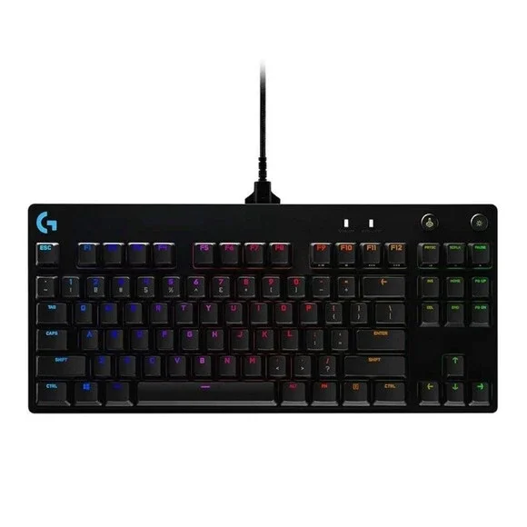 Logitech G PRO Mechanical Gaming Keyboard Portable Tenkeyless RGB Backlit Keys