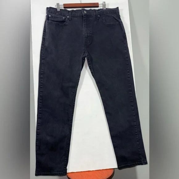 Levi's Men's Dark Gray Skinny Jeans Size 38