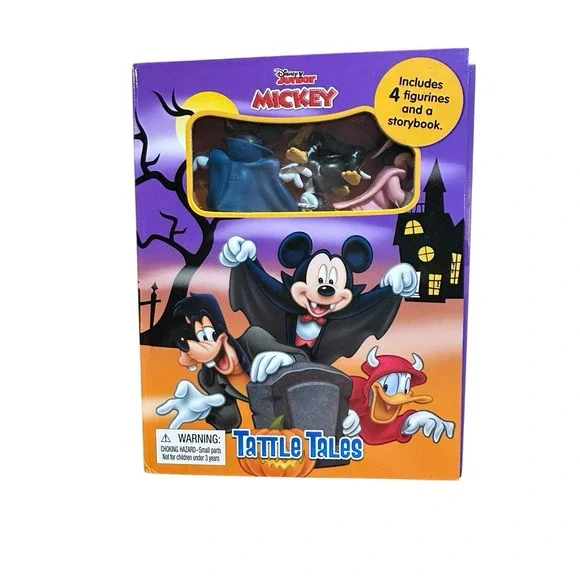 Disney Junior Mickey Halloween Tattle Tales - Activity Books for kids‎