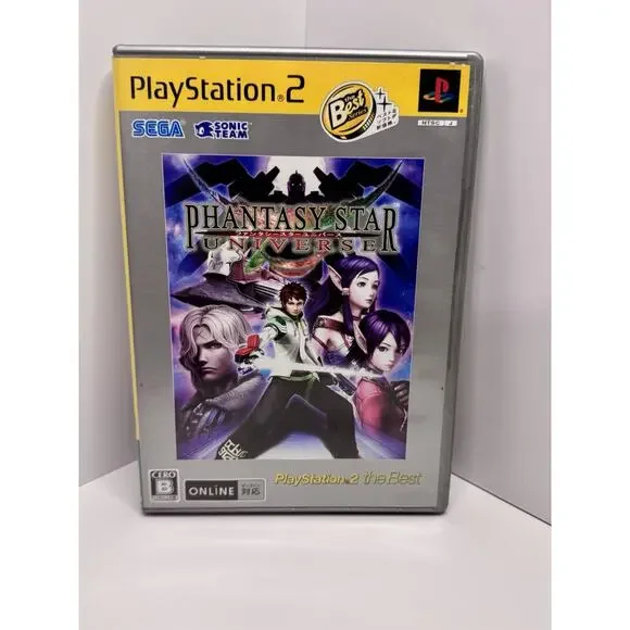 Phantasy Star Universe Sony PlayStation 2 Japanese Import