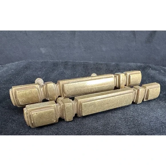 Vintage Brass Handles Set of 2 Vintage Hardware Pull 5.5