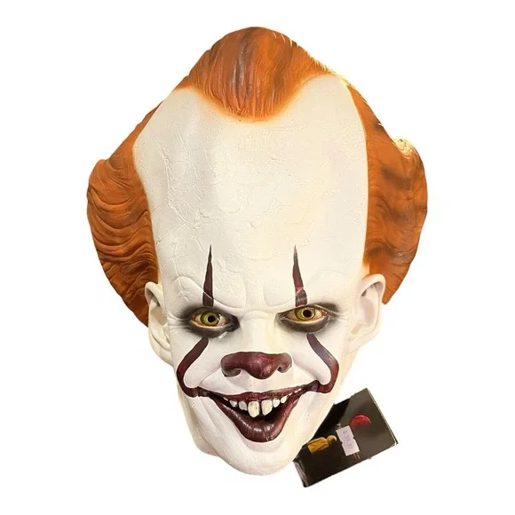 NWT Pennywise Standard Edition Mask Trick Or Treat Studios By‎ Mike O'Brien
