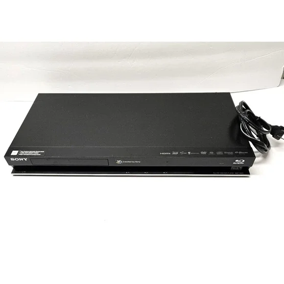 Sony Blu-Ray BDP-S570 Disc/DVD /3D Player - Tested & Working, No Remote