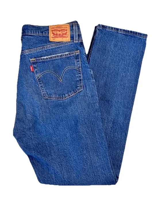Levi’s 501 Mid Rise Straight Jeans 31 X 32 EUC