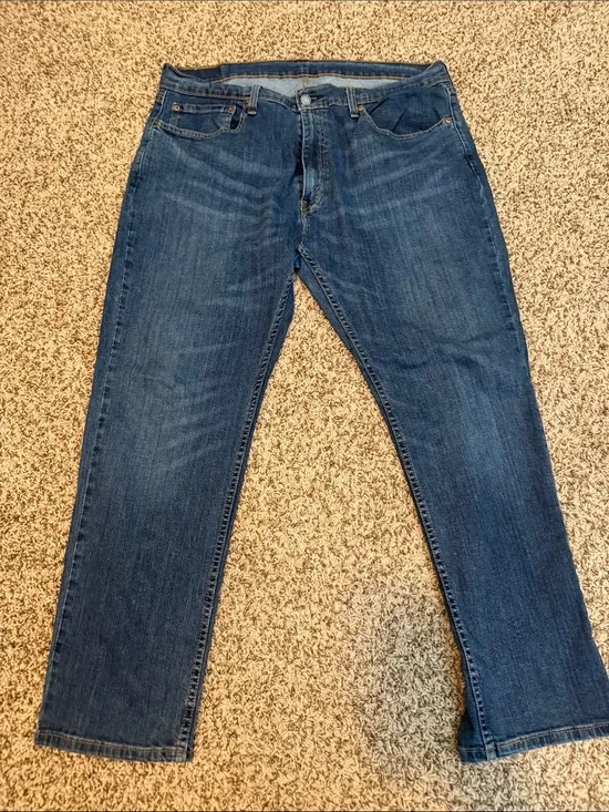 Levi's Men's Blue Straight-Leg Jeans