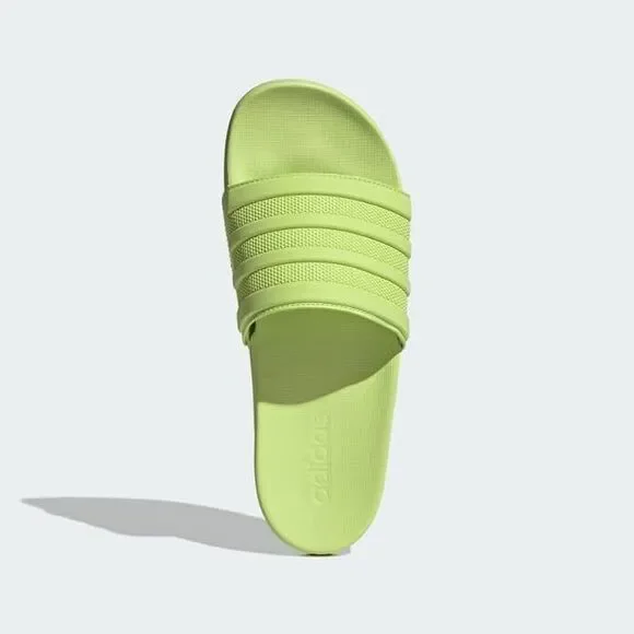 adidas Unisex Adult Adilette Comfort Cushioned Slide Sandal 17/18 Mens, Green