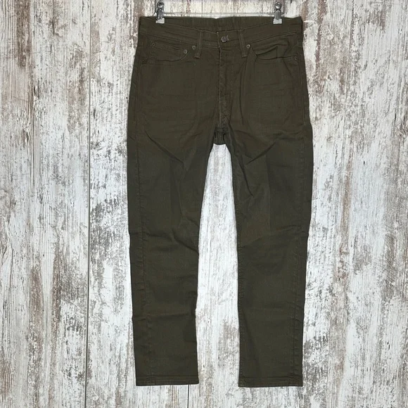 Levi's Khaki 511 Slim Fit Jeans Men’s 34x30