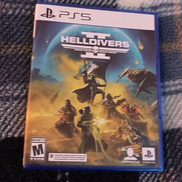 Sony PS5 Helldivers II - Blue Case
