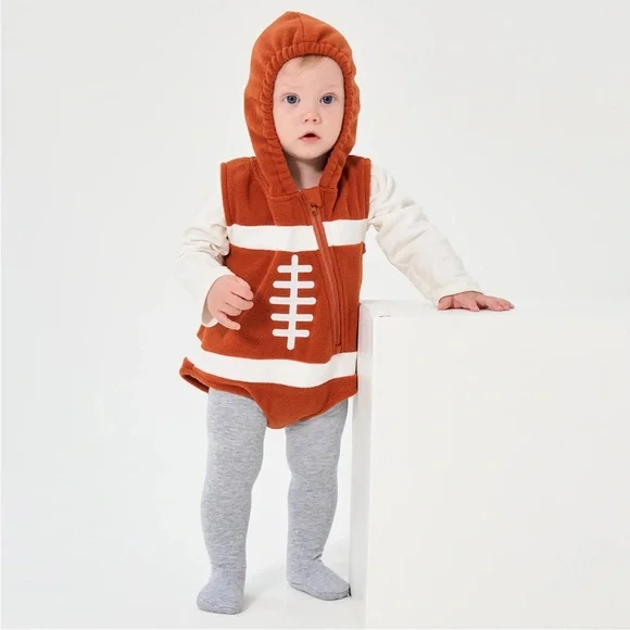 Carter’s 12M Unisex Baby American Football 🏉 Costume Bodysuit/Stockings