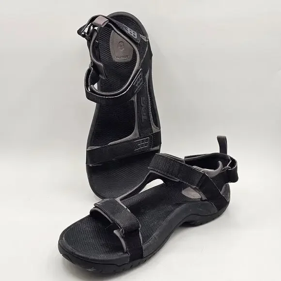 Teva Mens Minam Sandals Size 11 Black 4289 Gorpcore Athleisure Hiking Shoe