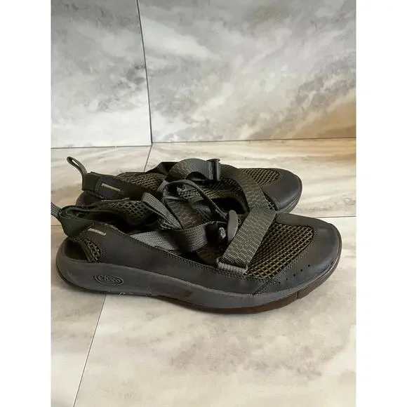 Men Chaco Hommes JCH 107293 US 10 Olive Green Closed Toe Shoes Sandals