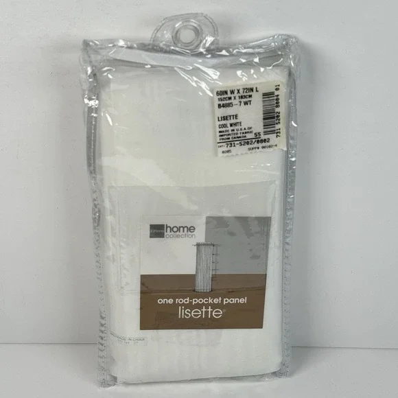 JCPenney Lisette One Rod Pocket Panel 60x72