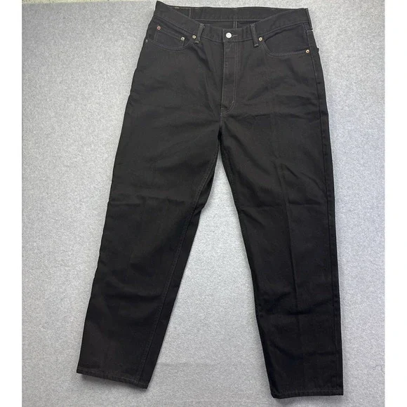 Levi's 550 Men's Black Jeans‎ Size 40x34