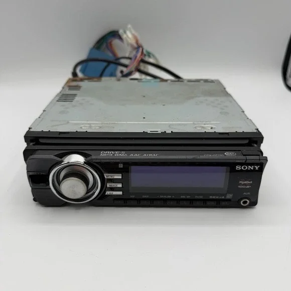 Sony Xplod CDX-GT710 Stereo CD Radio AUX Player - No Remote - Tested & Working