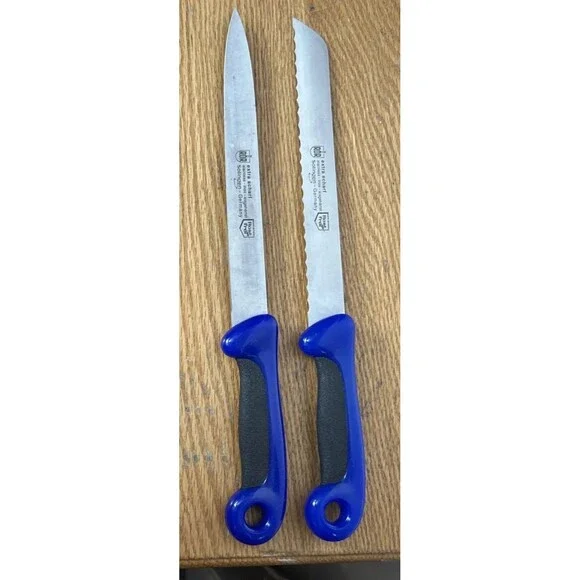 Solingen Rostfrei Spezial Hohlschliff Kitchen Bread Carving Chefs Knife Knives