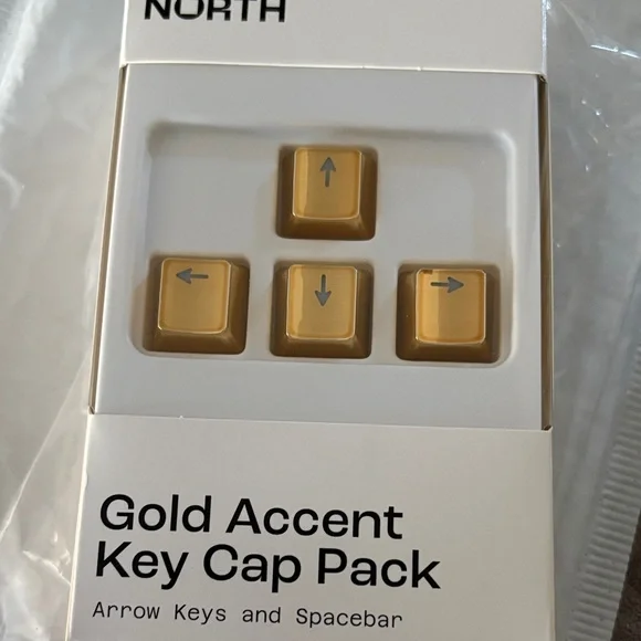 Gold Key Cap Set for Keyboards