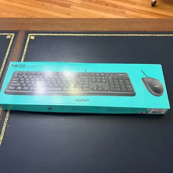 New sealed Logitech MK120 keyboard with mouse