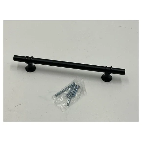 Amerdeco 8 Pack Matte Black‎ Cabinet Drawer Pulls 6
