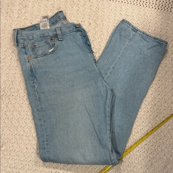 Levi's 501 34/34 Men’s Botton fly Light blue Jeans