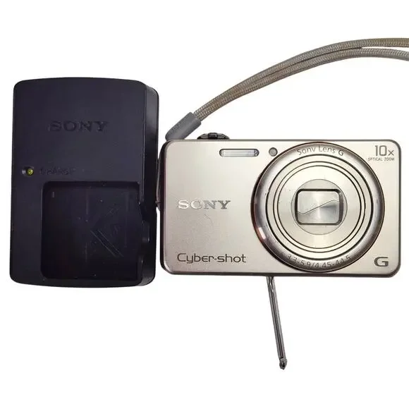 Sony Cyber-shot DSC-WX200 18.2MP 10x Zoom WiFi Gold Tested