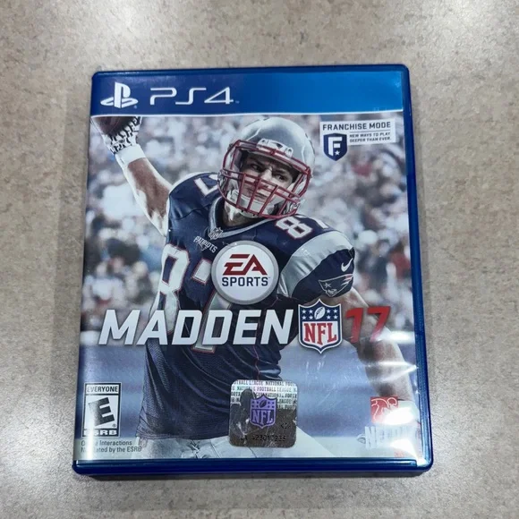 Sony Madden NFL 17 PS4 Game - Blue Case