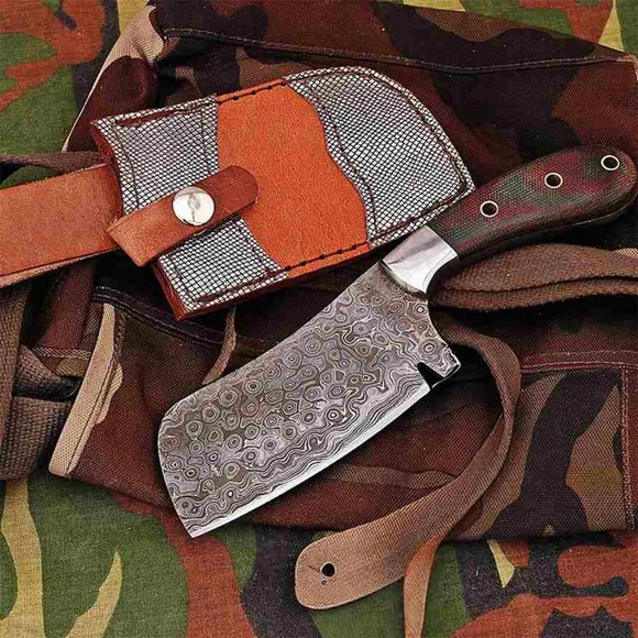 Damascus Handmade Kitchen knife Stainless steel Cooking Knife