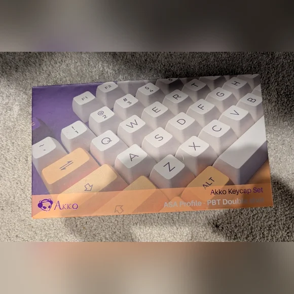 AKKO Los Angeles ASA Profile PBT Keycaps Set for MX Mechanical Keyboard Cherry
