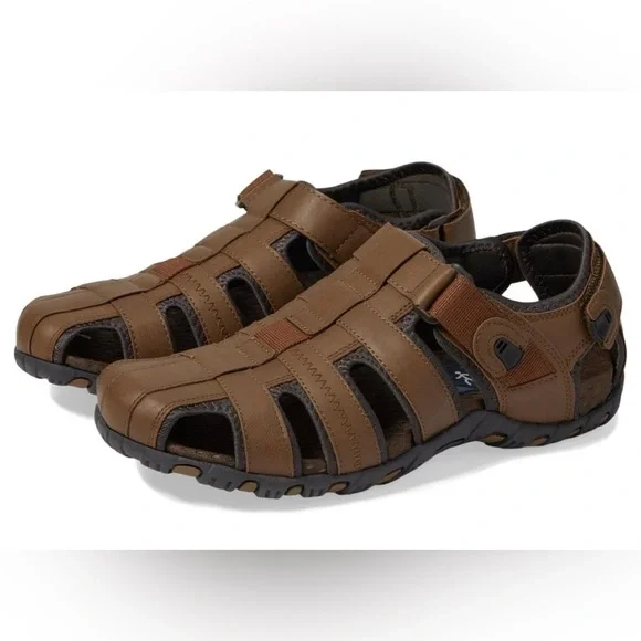 Nunn Bush Men’s Rio Bravo Brown Lightweight Cushioned Fisherman Sandal 12M NWT