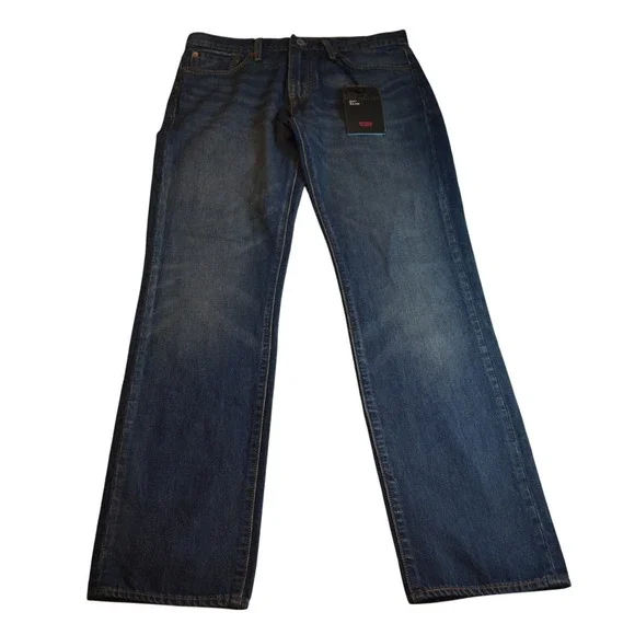Levis 511 Slim Fit Jeans NWT Mens 32x32 Blue Stretch TransDRY Denim 04511-3296