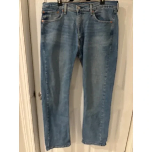Levi's 505 Regular Fit Jeans‎ Light Wash Classic Denim W36 L32