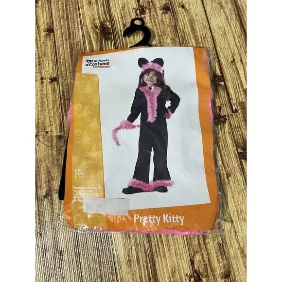 California Costumes PRETTY KITTY Cat Black DRESS Up