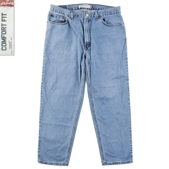 Levi's 560 Jeans Comfort Fit 2000s Denim 100% Cotton Men's 