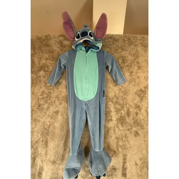 Disney Spirit Halloween Lilo Stitch Costume One Piece Toddler 3T 4T 3 4 Dressup