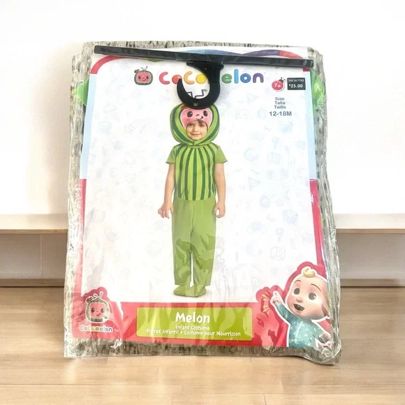 New Infant Toddler Cocomelon‎ Costume 12-18 months