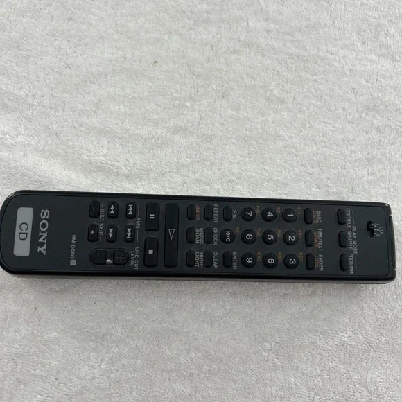Sony RM-DC80 Remote Control for 5 Disc CD Player CDP-CA70ES, CDP-CA80ES