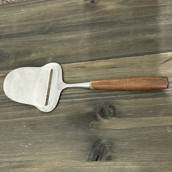 1960's SPAR NORWAY Vintage MID CENTURY‎ MODERN Teak Wood DANISH Cheese Slicer
