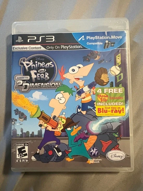 Sony PS3 Phineas and Ferb: Across the 2nd Dimension