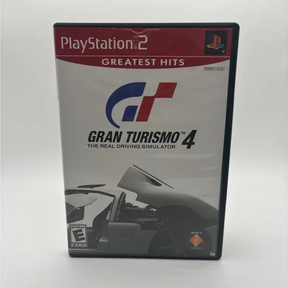 Sony PlayStation 2 Gran Turismo 4 - Red and Black