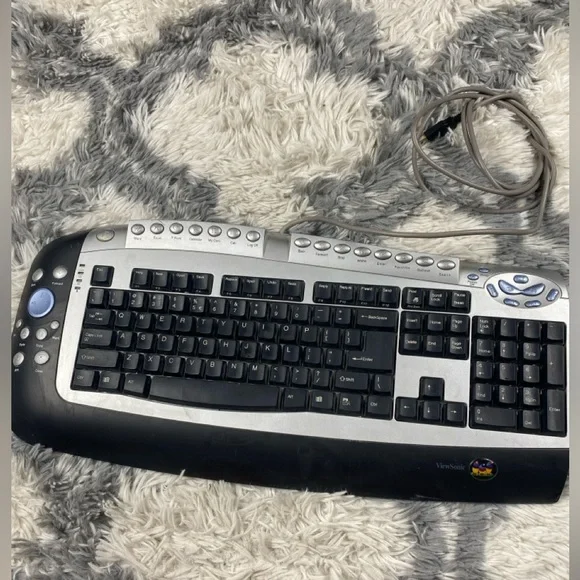 ViewSonic KBM-KP-202 2-Tone 104 Normal Keys 33 function keys Standard Keyboard