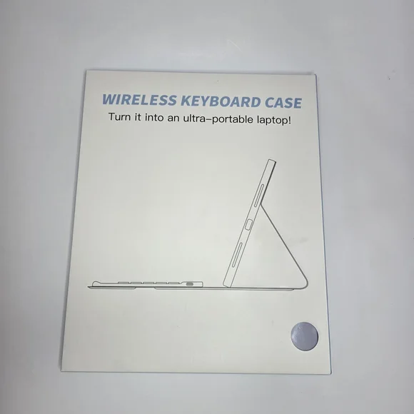 Wireless Keyboard Case - White