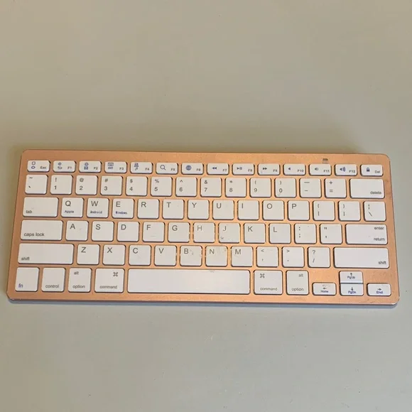 Wireless Gold Keyboard