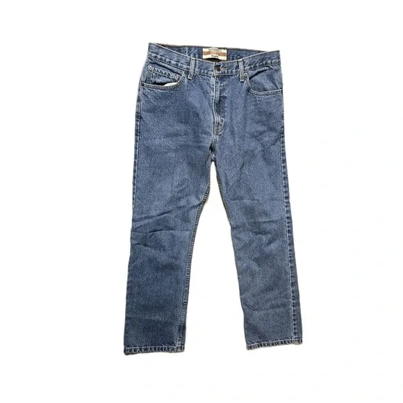 authentics Levi's Men's Jean 34x30 Blue Regular Logo