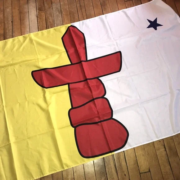 Nunavut Provincial Canadian Flag‎ 3x5 Nylon W Grommets