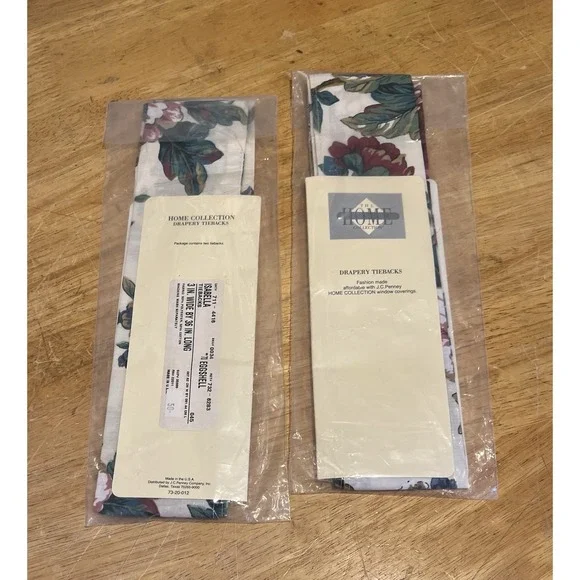JC Penney Home Collection‎ Isabella Curtain Tiebacks 3x36