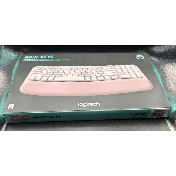 Logitech Wave Keys Wireless Ergonomic Keyboard - Rose