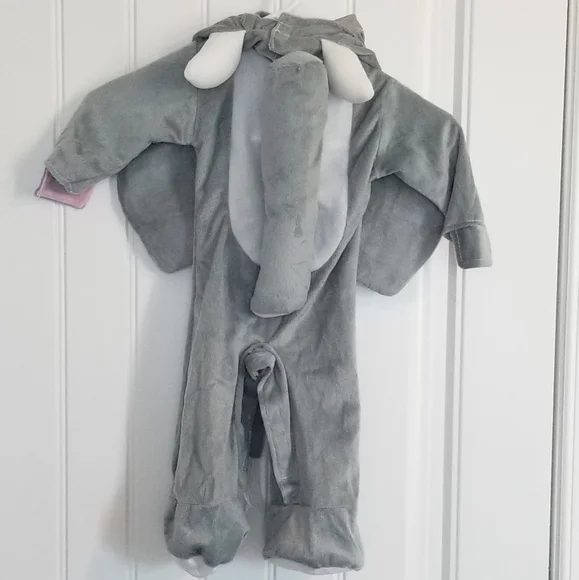 Grey Elephant Halloween baby costume size 0-6 months