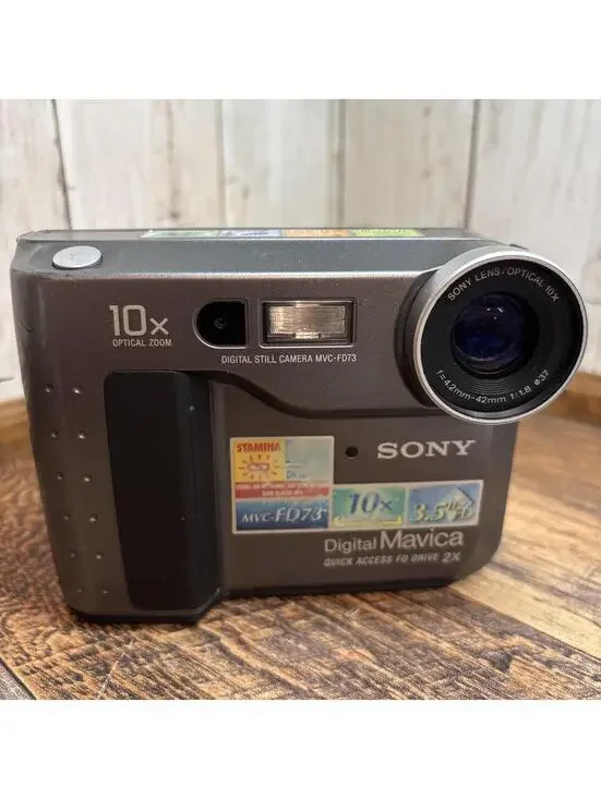Sony Mavica Digital Still Camera MVC-FD73 UNTESTED FOR PARTS OR REPAIR