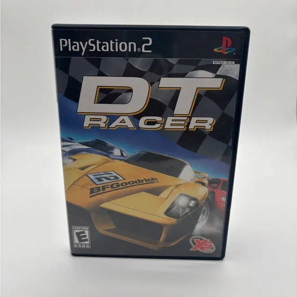 Sony PlayStation 2 DT Racer - Black and Yellow